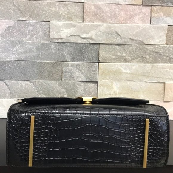 Celine Dion Sonata Croco Handbag - Picture 10 of 10